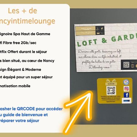 Suite Le Loft & Garden Et Spa By Nancyintimelounge Exterior photo